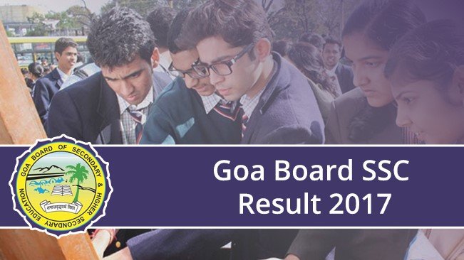 goa board ssc result 2017