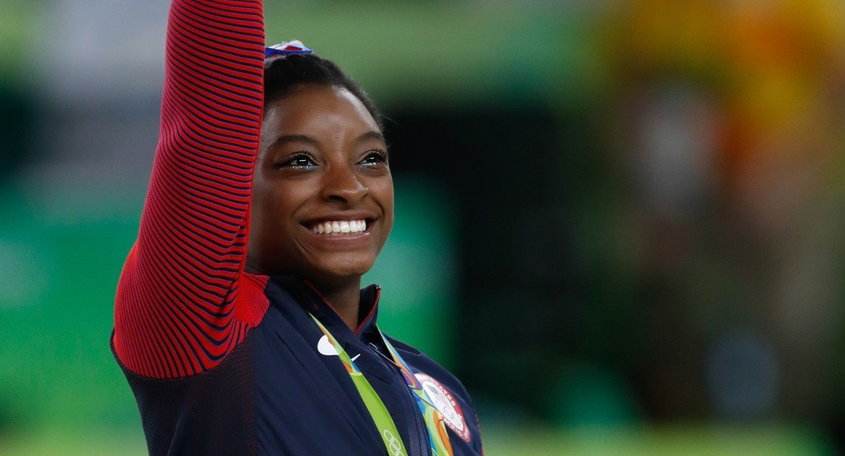 Simone Biles Clinches 9th National Title and Inspires Fellow Gymnast