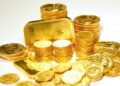 gold bars and coins in Indian market