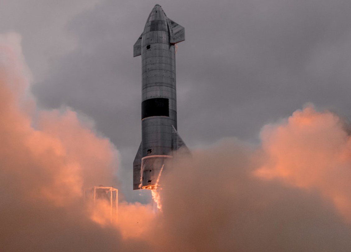 spacex starship water landing