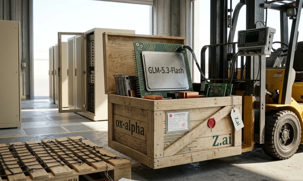 GLM-5.3-Flash Ox Alpha Chinese chips OpenRouter launch
