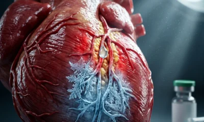 Shingrix shingles vaccine heart disease risk Oxford study