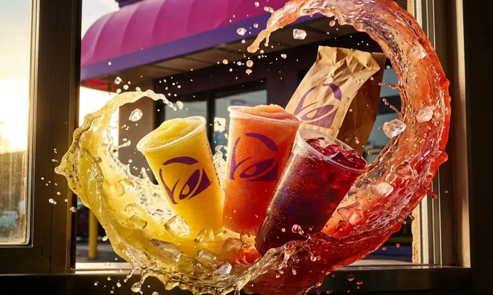 Taco Bell energy drinks nationwide 120mg caffeine launch
