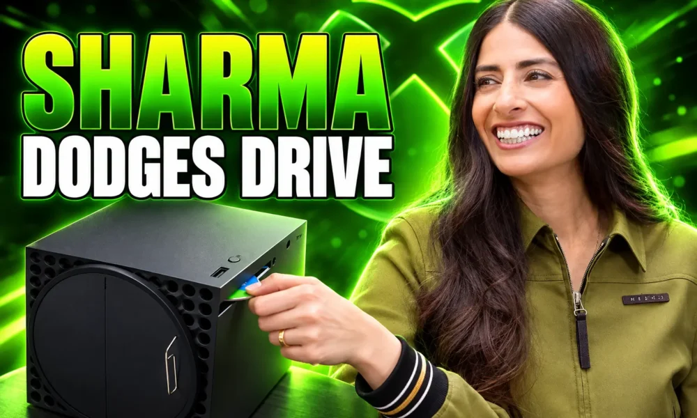 Asha Sharma Xbox Helix disc drive dodge