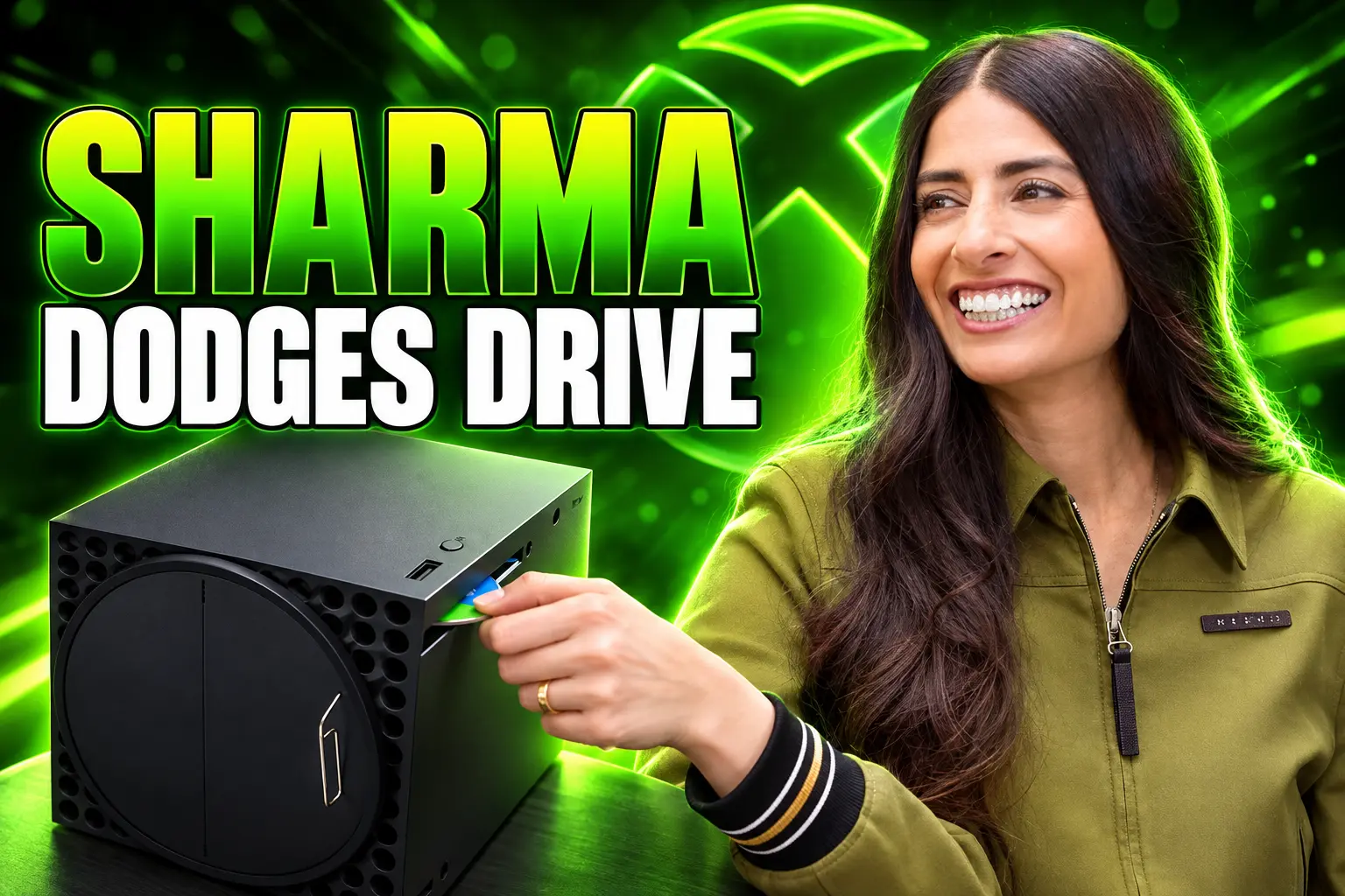 Asha Sharma Xbox Helix disc drive dodge