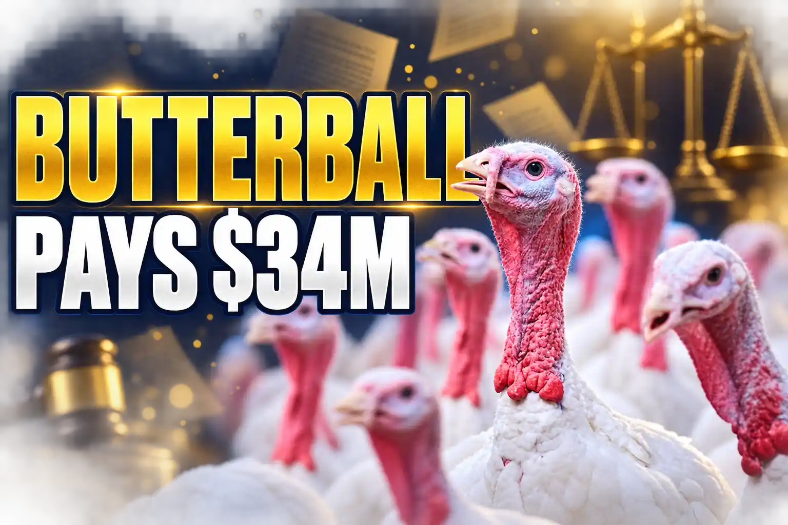 Butterball $34 million turkey settlement grocers