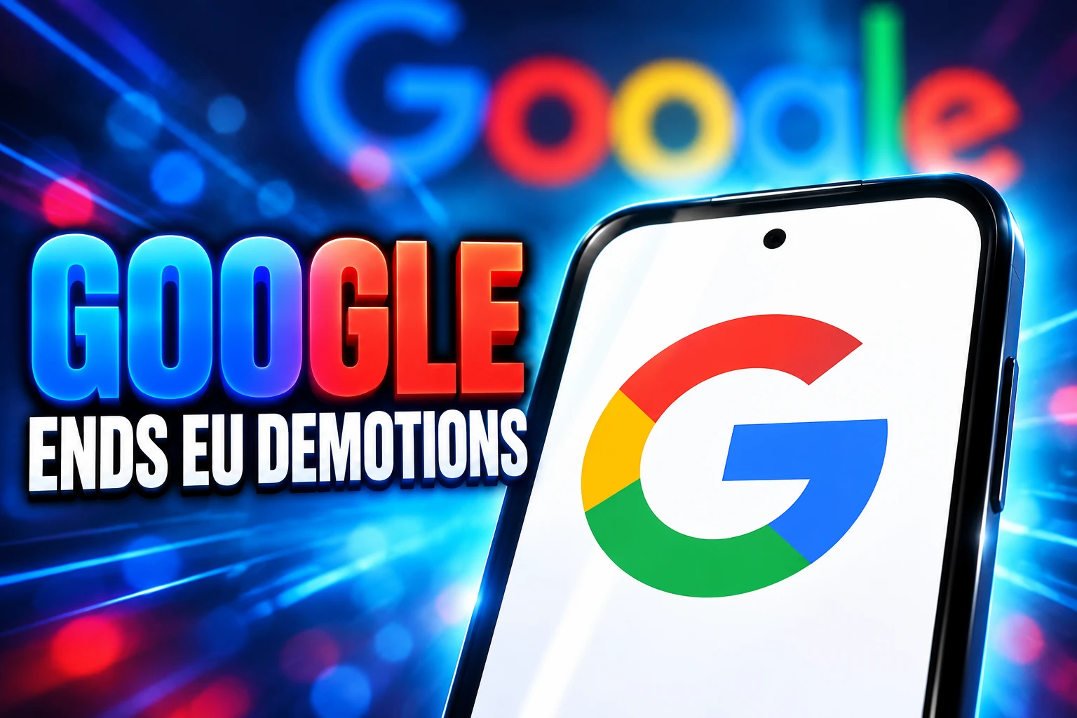 Google ends EU spam demotions ranking split