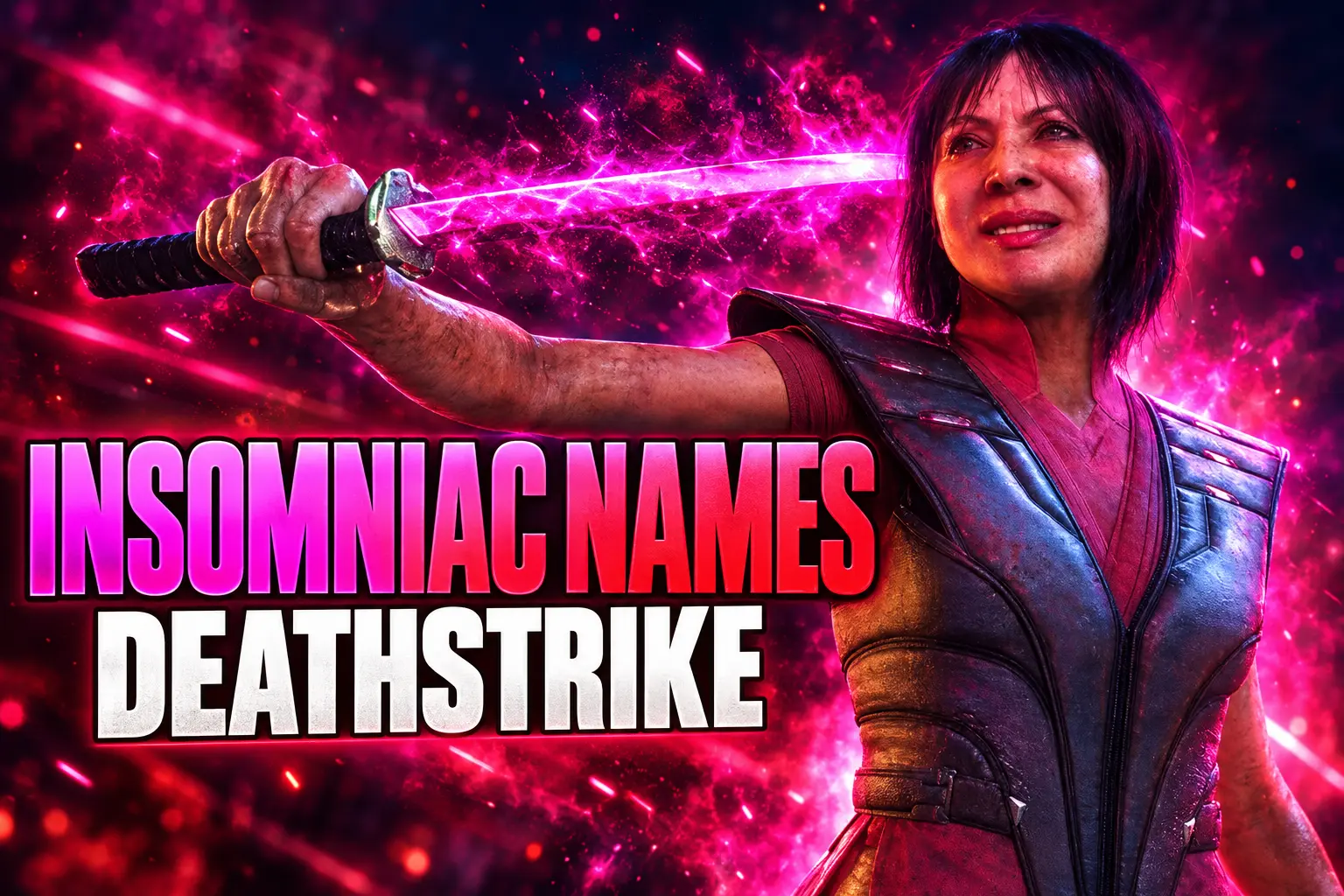 Insomniac names Lady Deathstrike Wolverine trailer