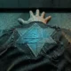 Midnight Fantastic Four cosmic horror costume two triangle symbol