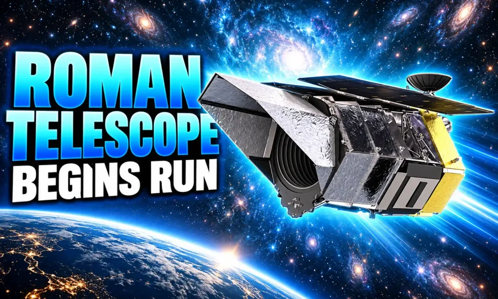 Roman Space Telescope begins million-mile survey after Falcon Heavy