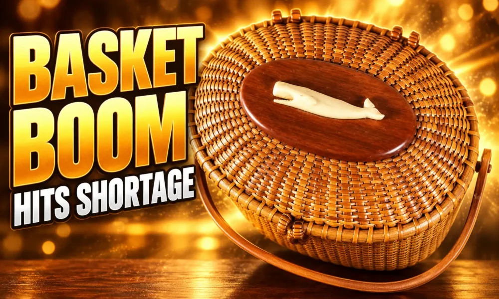 Nantucket friendship basket boom maker shortage