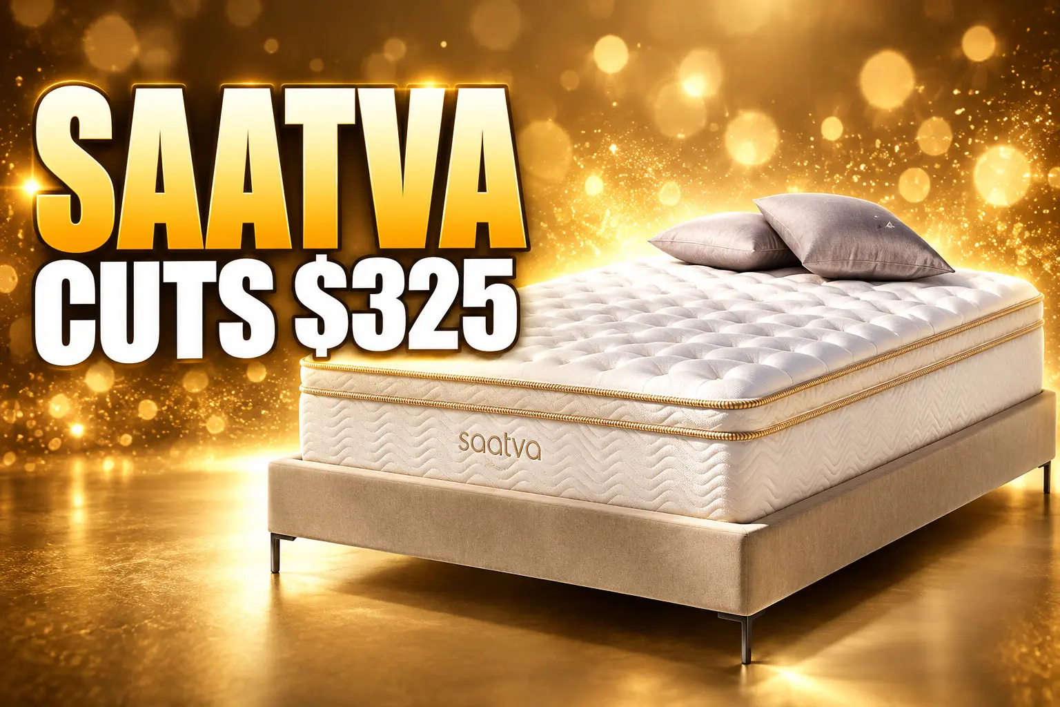 Saatva Classic queen mattress Labor Day $325 cut