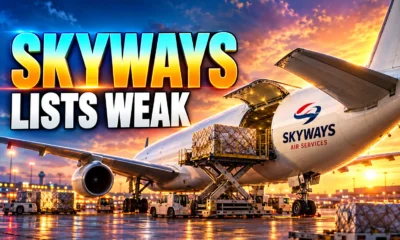 Skyways Air Services IPO lists 10 percent below issue