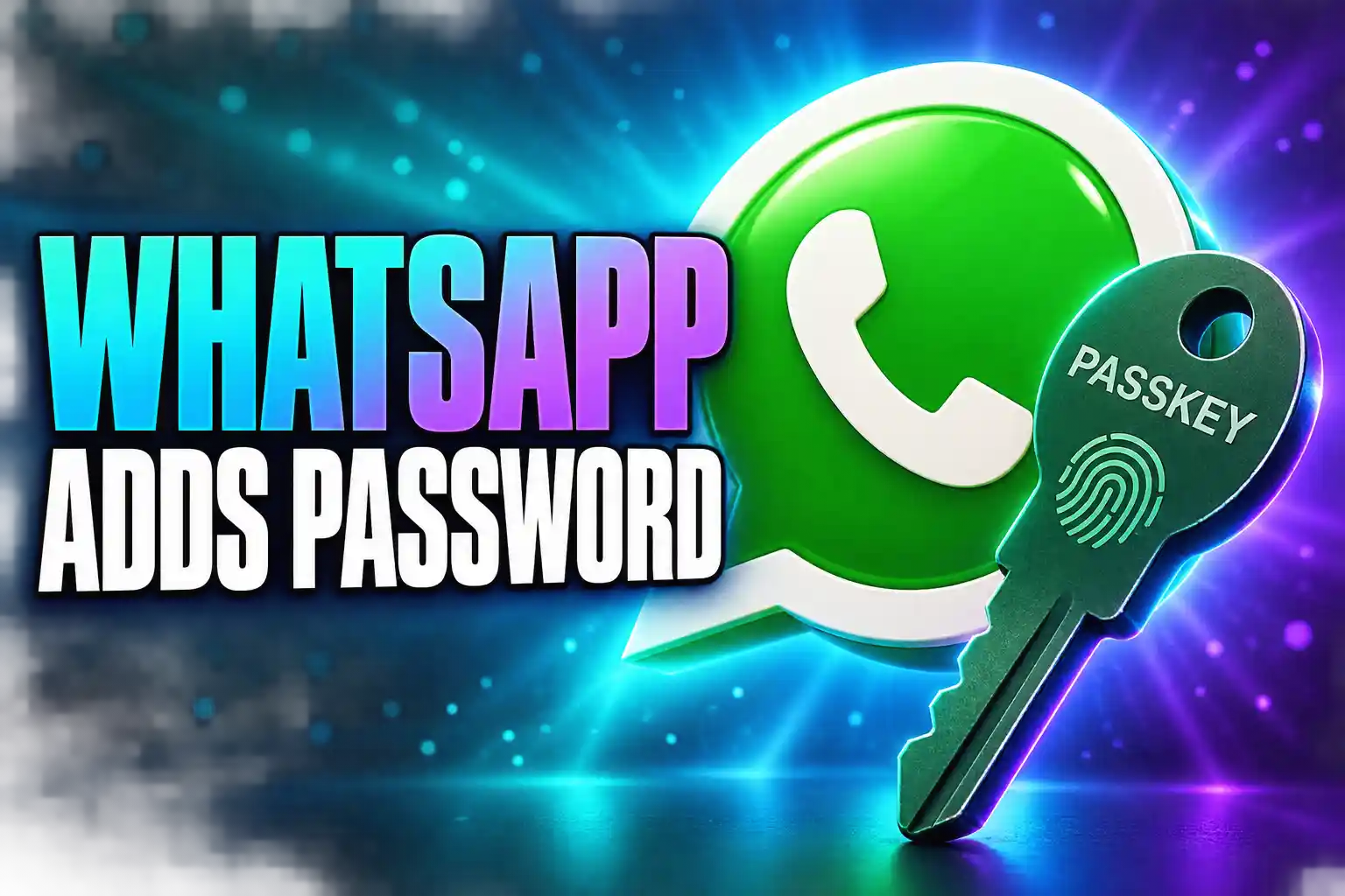 WhatsApp adds password after billion passkeys