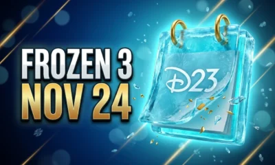 Disney D23 Frozen 3 November 24 2027 date