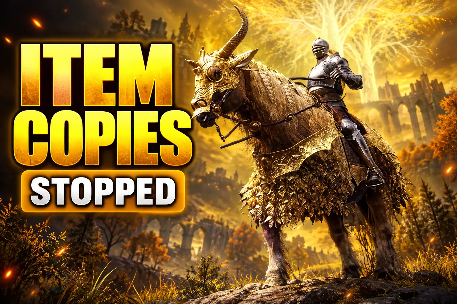 Elden Ring patch 1.17.1 Tarnished Pack dupe fix