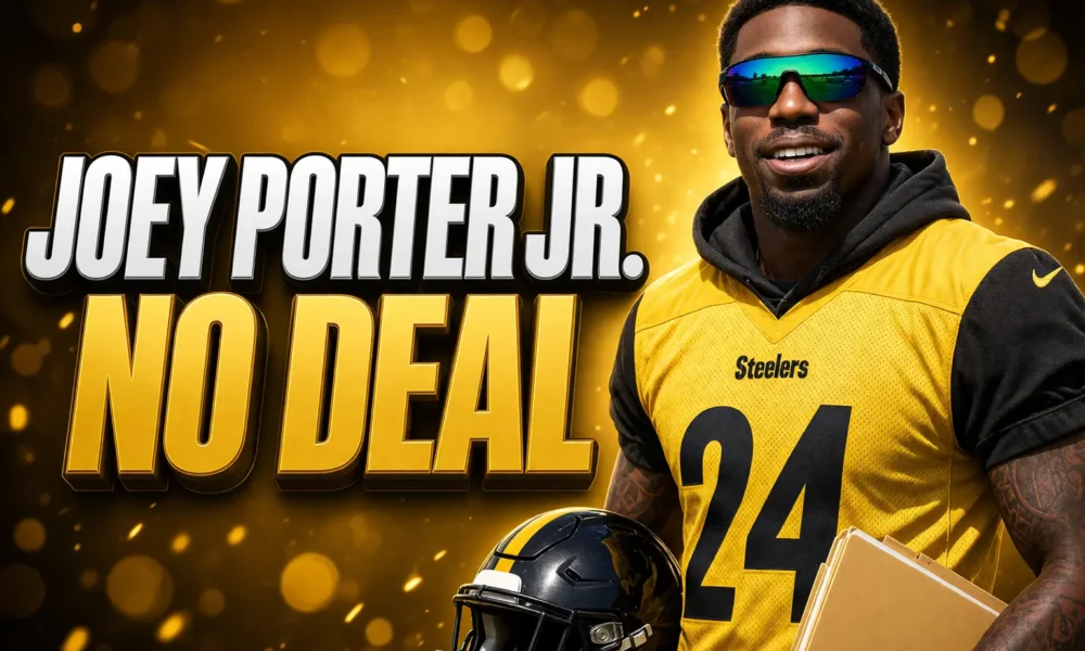Joey Porter Jr. Steelers practice no new deal
