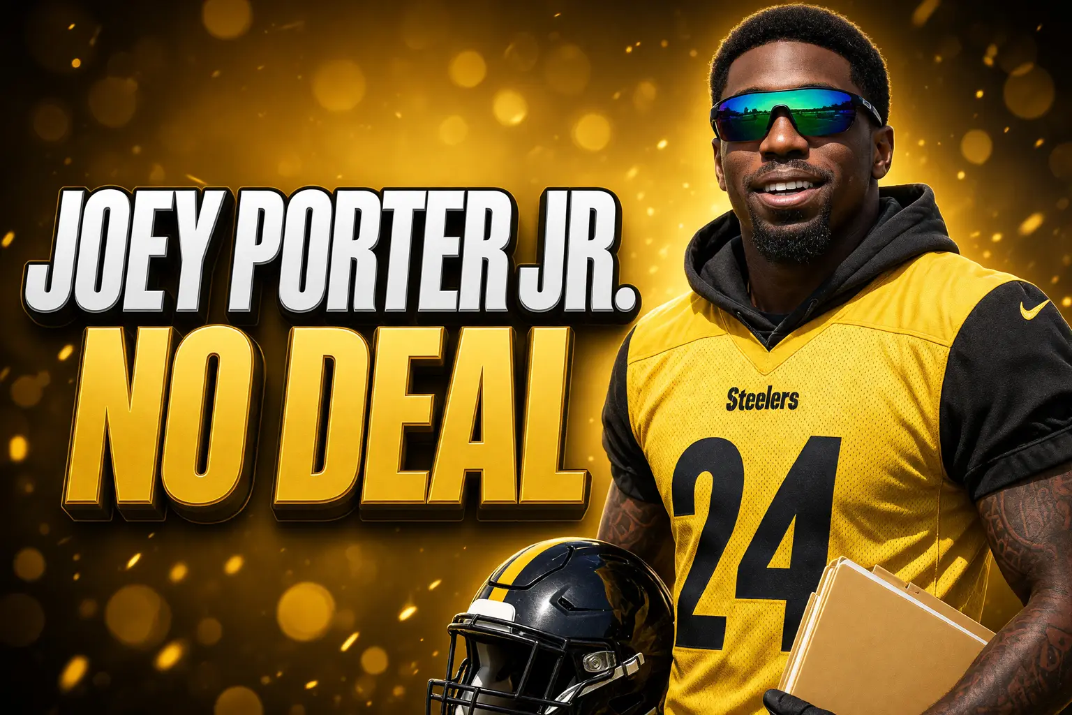 Joey Porter Jr. Steelers practice no new deal