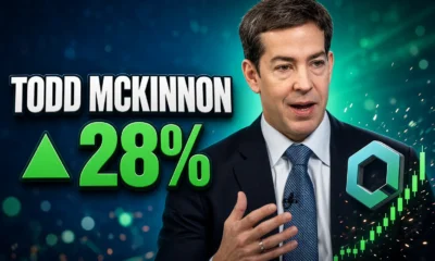 Okta stock jump Todd McKinnon 28 percent