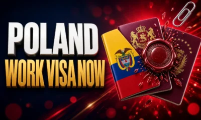 Poland work visa Colombia Georgia Venezuela rule