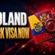 Poland work visa Colombia Georgia Venezuela rule