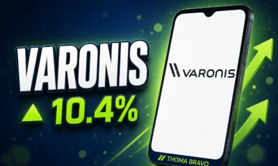 Proofpoint Varonis takeover talks shares up 10.4 percent