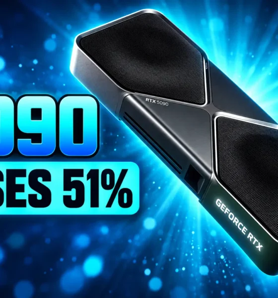 RTX 5090 DLSS 5 loses 51 percent 4K