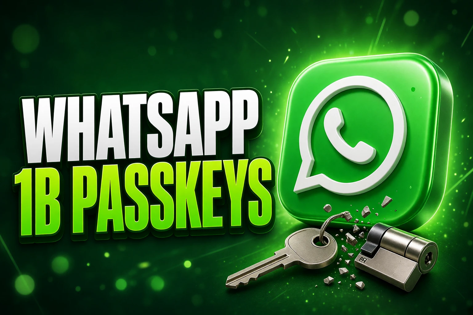 WhatsApp billion passkeys replace six-digit PIN password
