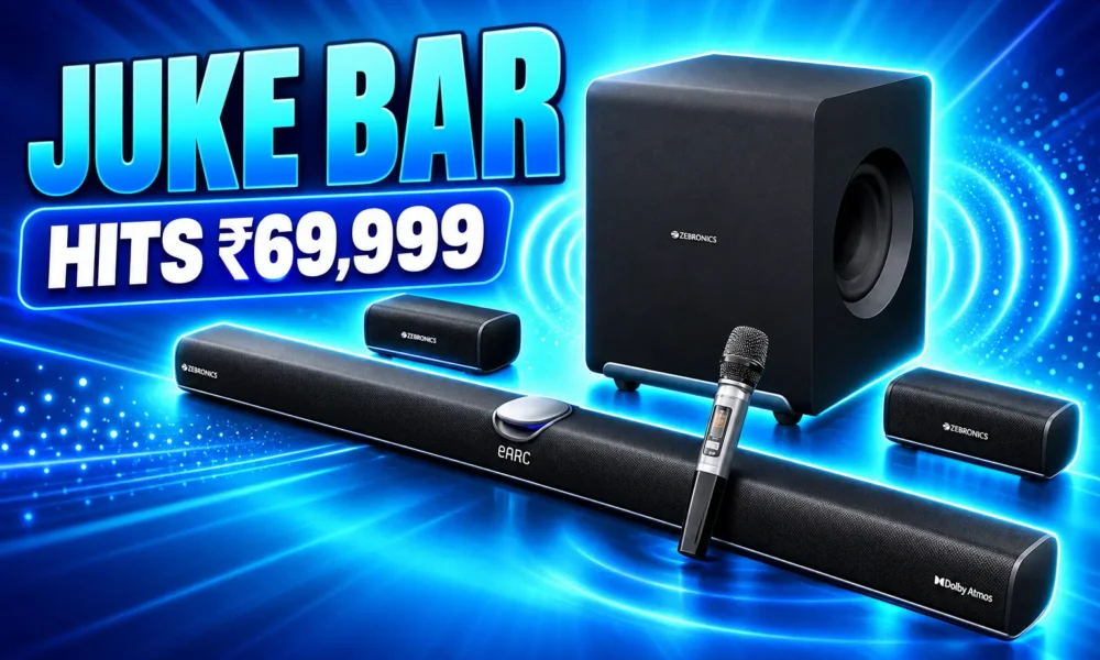 Zebronics Juke Bar 11000 listed at ₹69,999