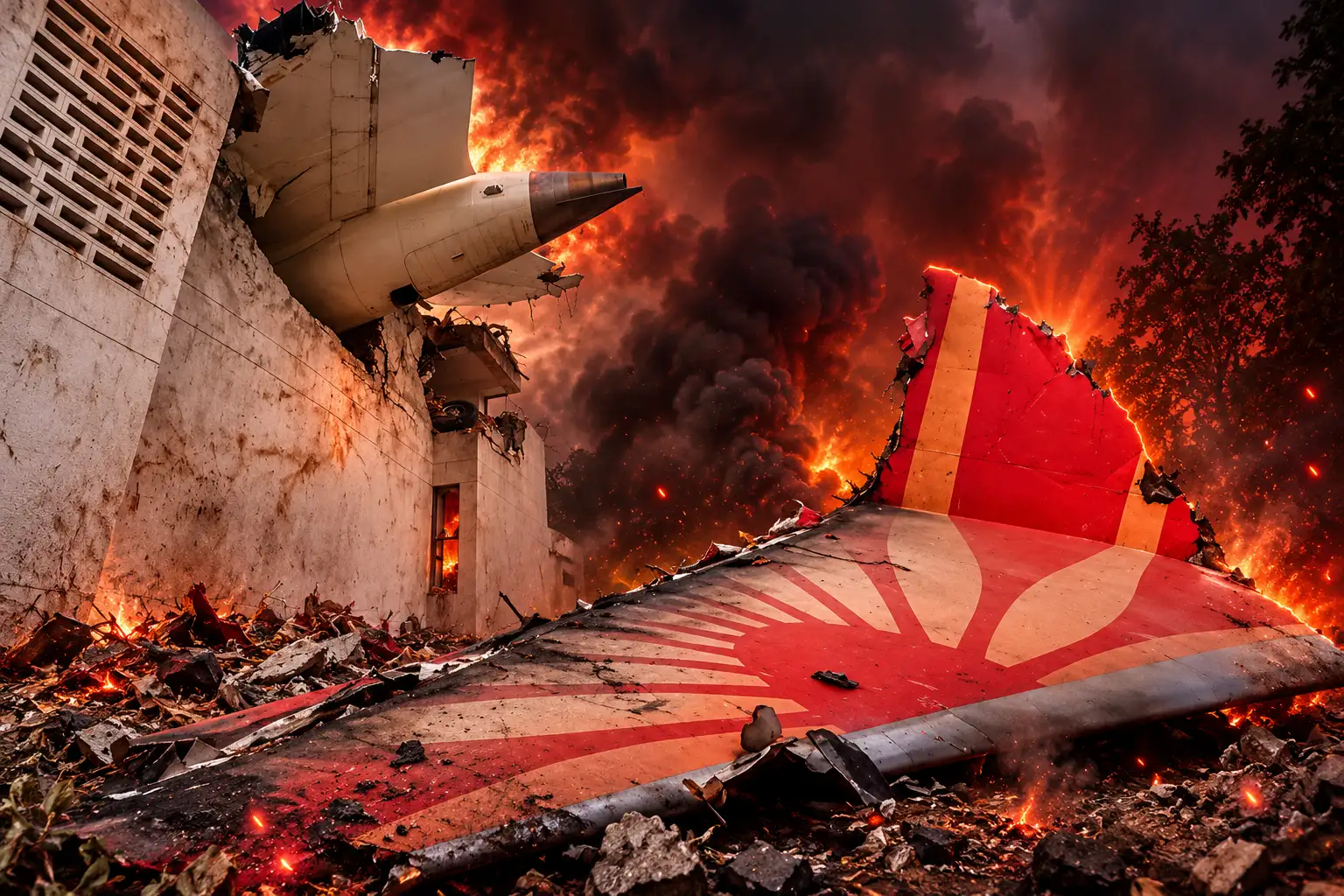 Air India Flight 171 crash kills 260 Ahmedabad