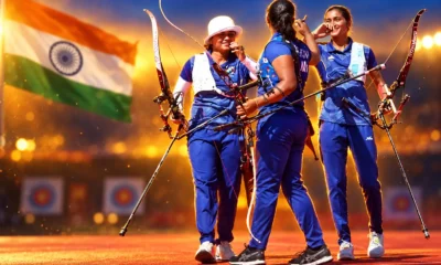 India women recurve gold ends Korea streak