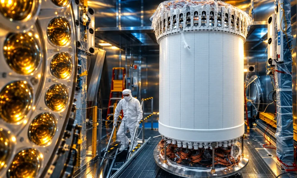 LZ detector unexplained 248 keV nuclear recoil