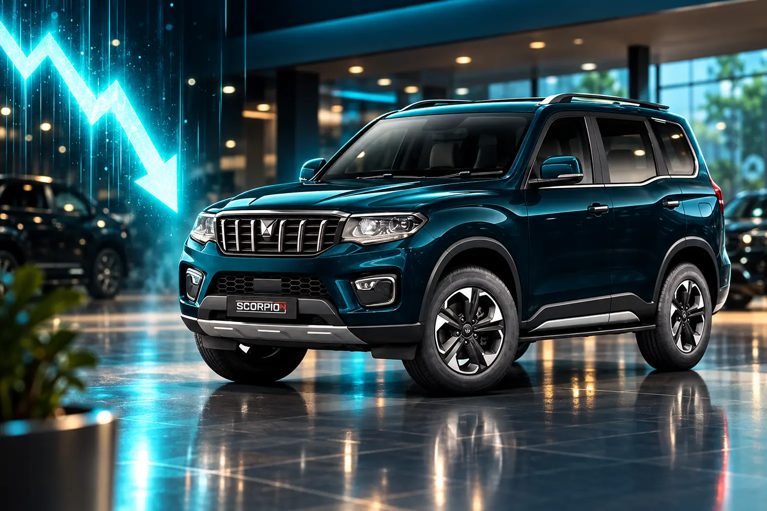 Mahindra Scorpio N older stock Rs 3 lakh discount
