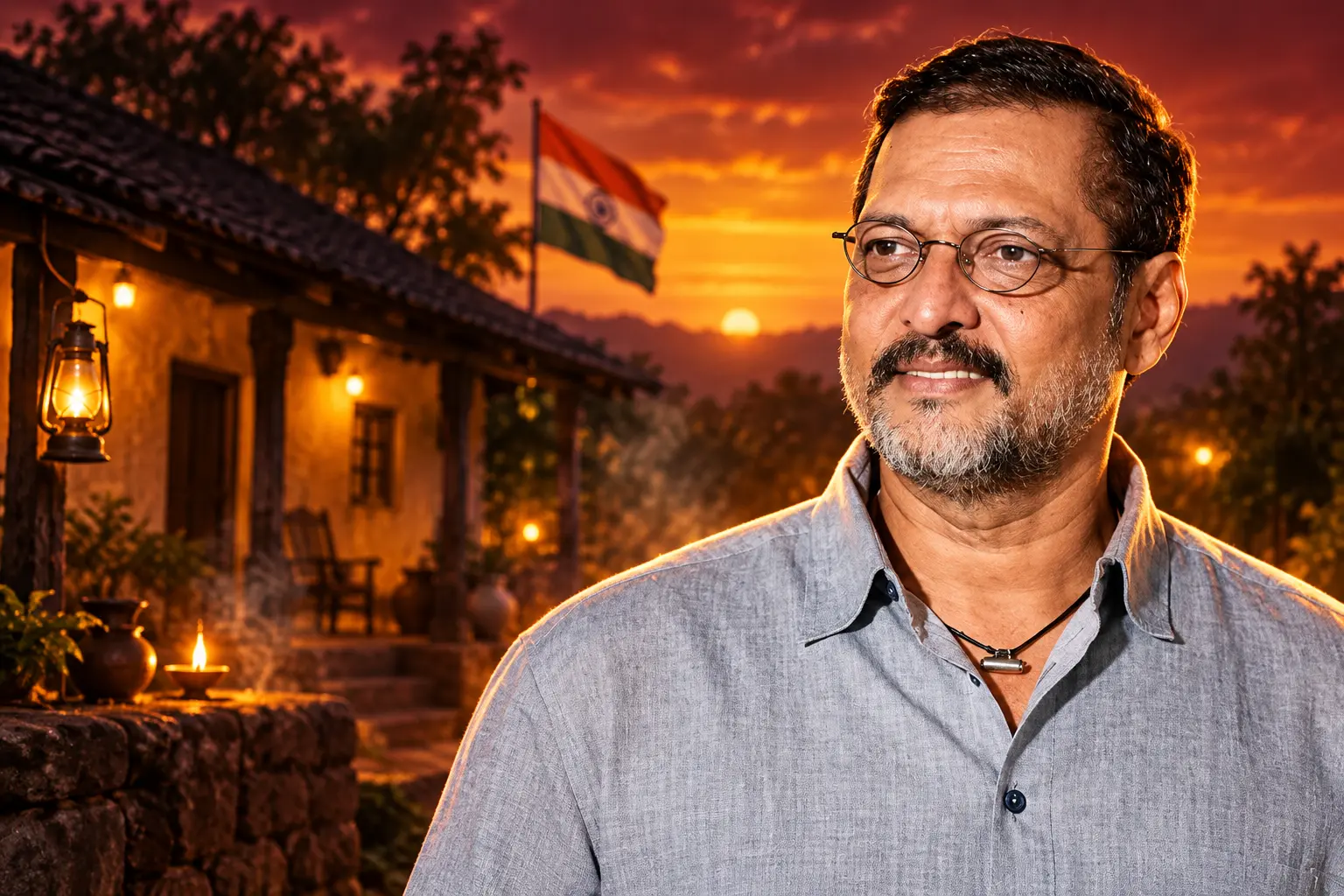 Nana Patekar state funeral at Donje farm