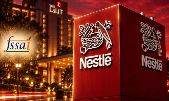 FSSAI unsafe tag Nestle whitener The Lalit