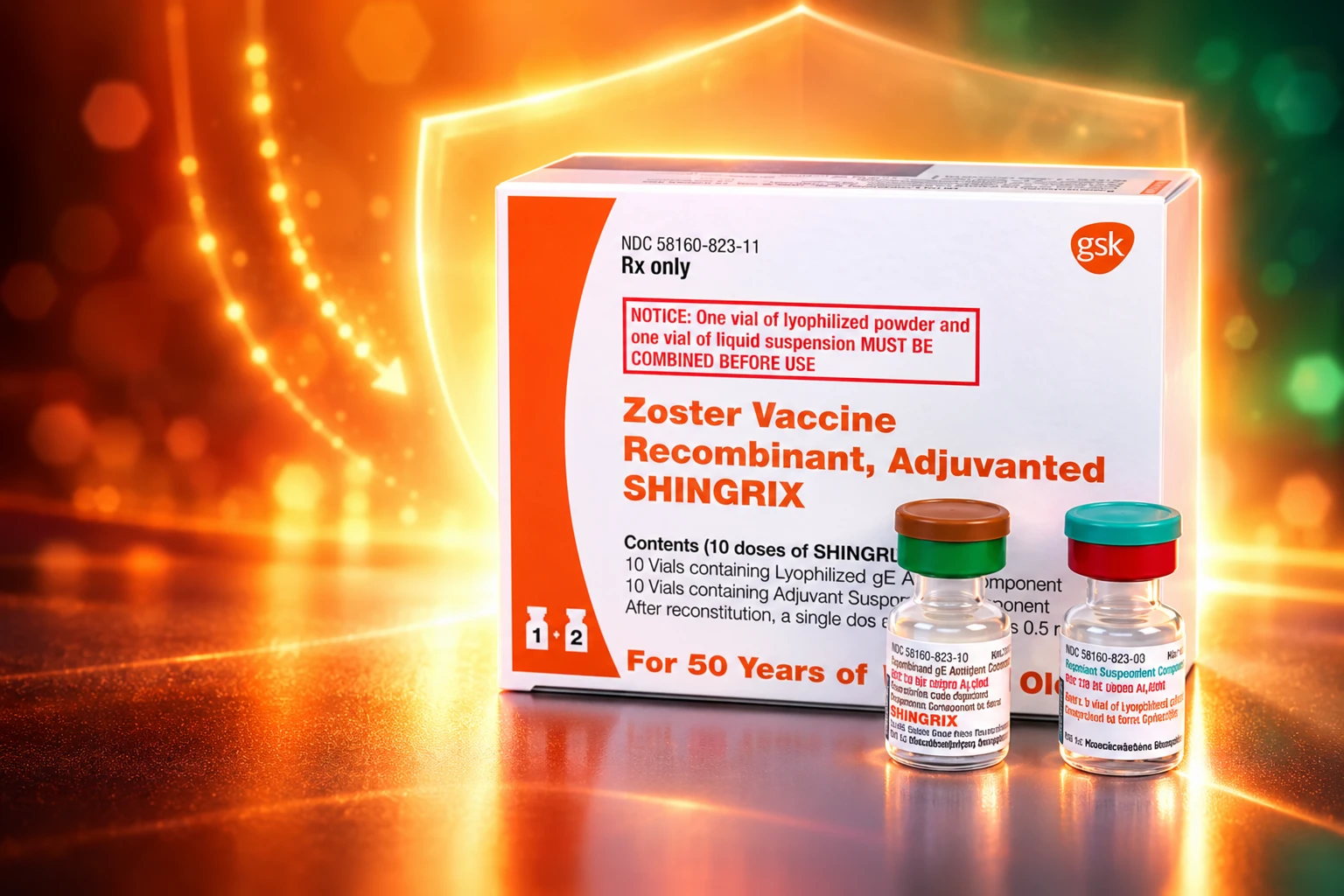 Shingrix 9% lower heart disease vs Zostavax