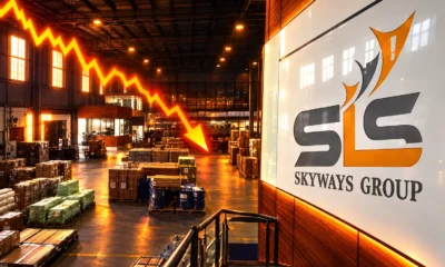 Skyways Air Services IPO lists below Rs 138