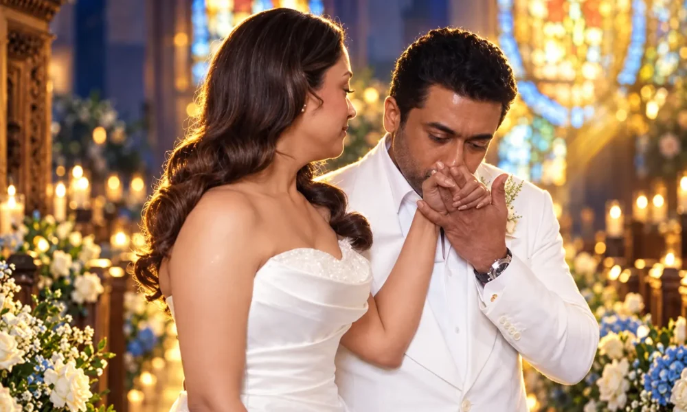 Suriya Jyotika vow renewal church 2026