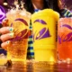 Taco Bell 120 milligram energy cups national menu