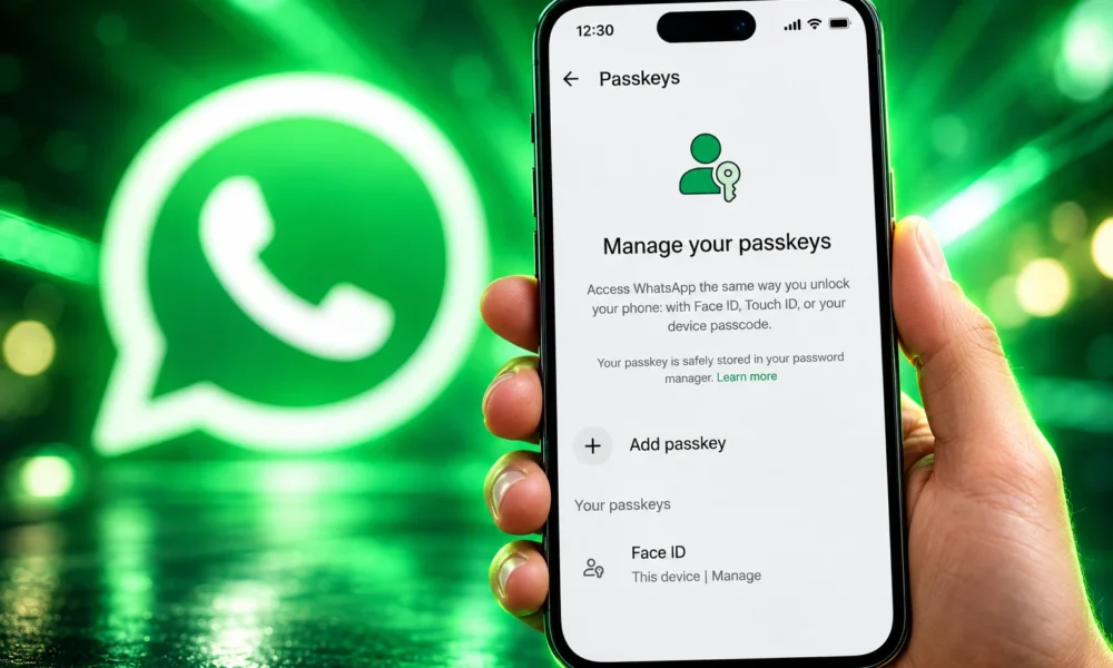 WhatsApp adds password after billion passkeys