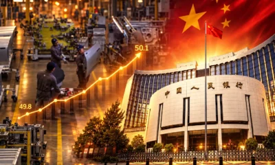 China manufacturing PMI rises to 50.1