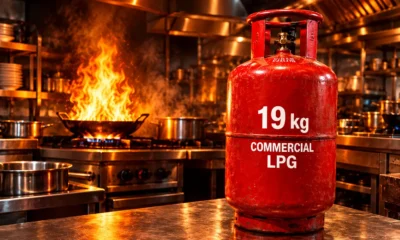 Delhi 19 kg commercial LPG rises ₹9.50