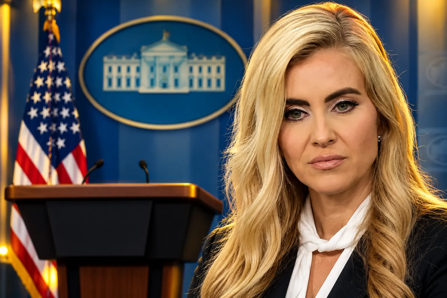 Katie Zacharia White House press secretary five-day exit