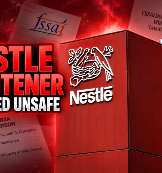 Nestle low fat dairy whitener FSSAI unsafe sample Delhi