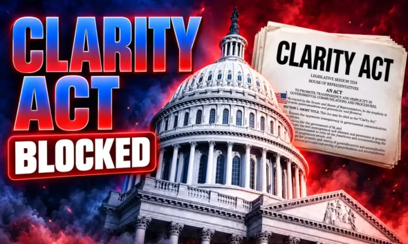 Senate CLARITY Act cloture vote fails Trump crypto ethics