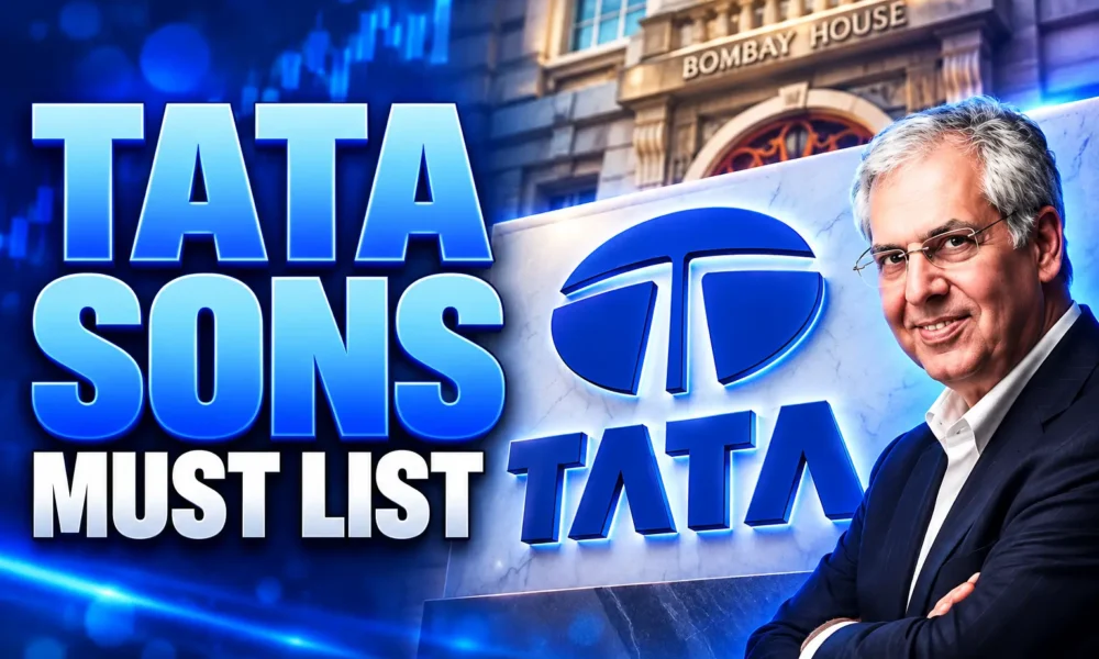 Tata Sons RBI listing order after CIC licence rejection