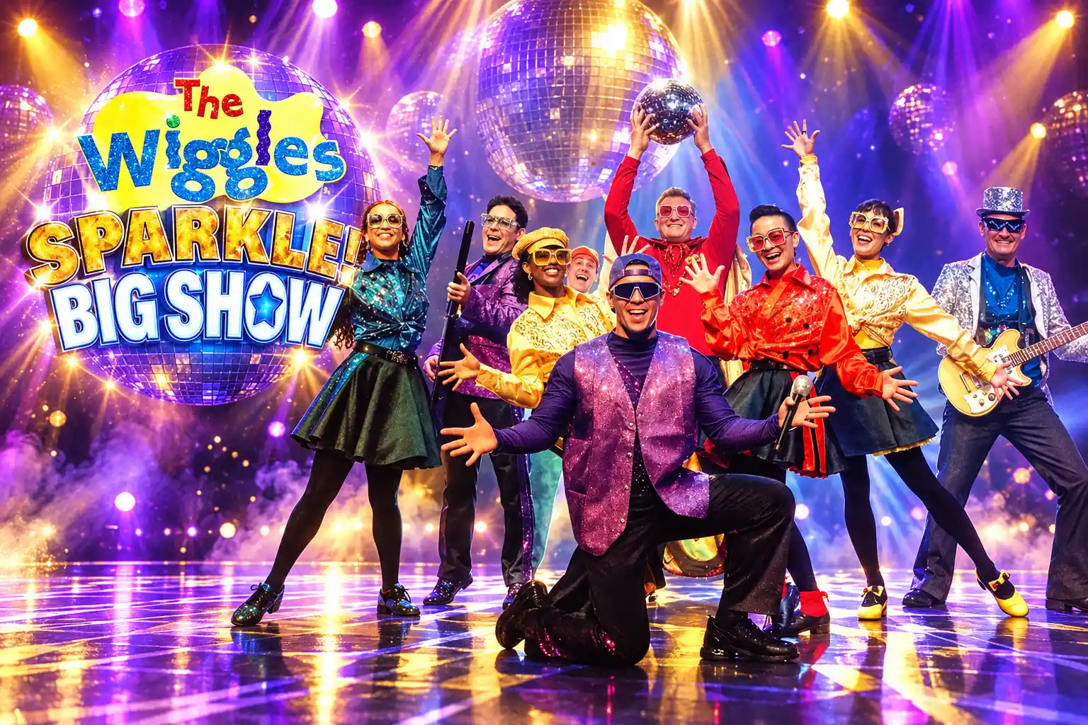 Wiggles Sparkle Big Show 2026 Australian arena tour