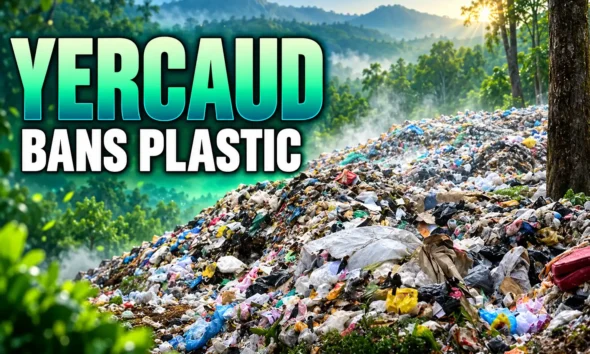 Yercaud Nam Uyirkadu plastic awareness 10-day drive