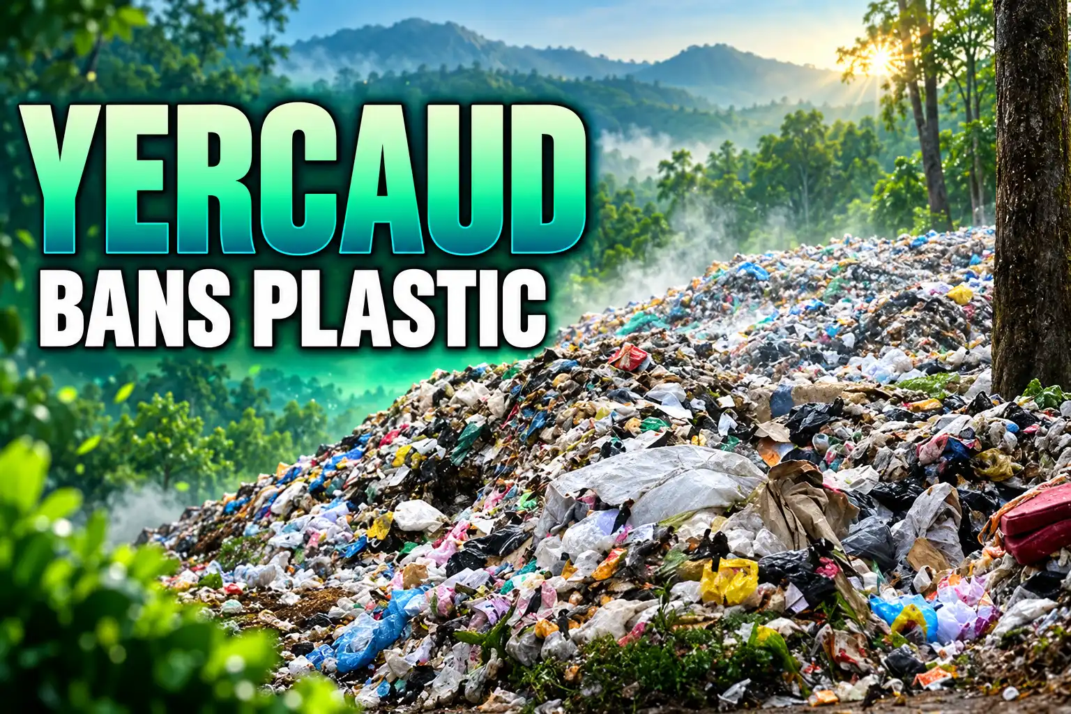 Yercaud Nam Uyirkadu plastic awareness 10-day drive